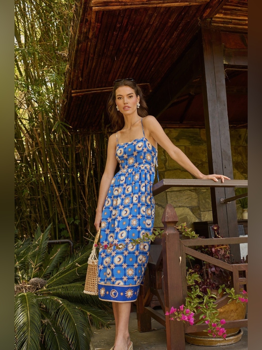 NWT Sugarlips Moonshine Senia Midi Dress